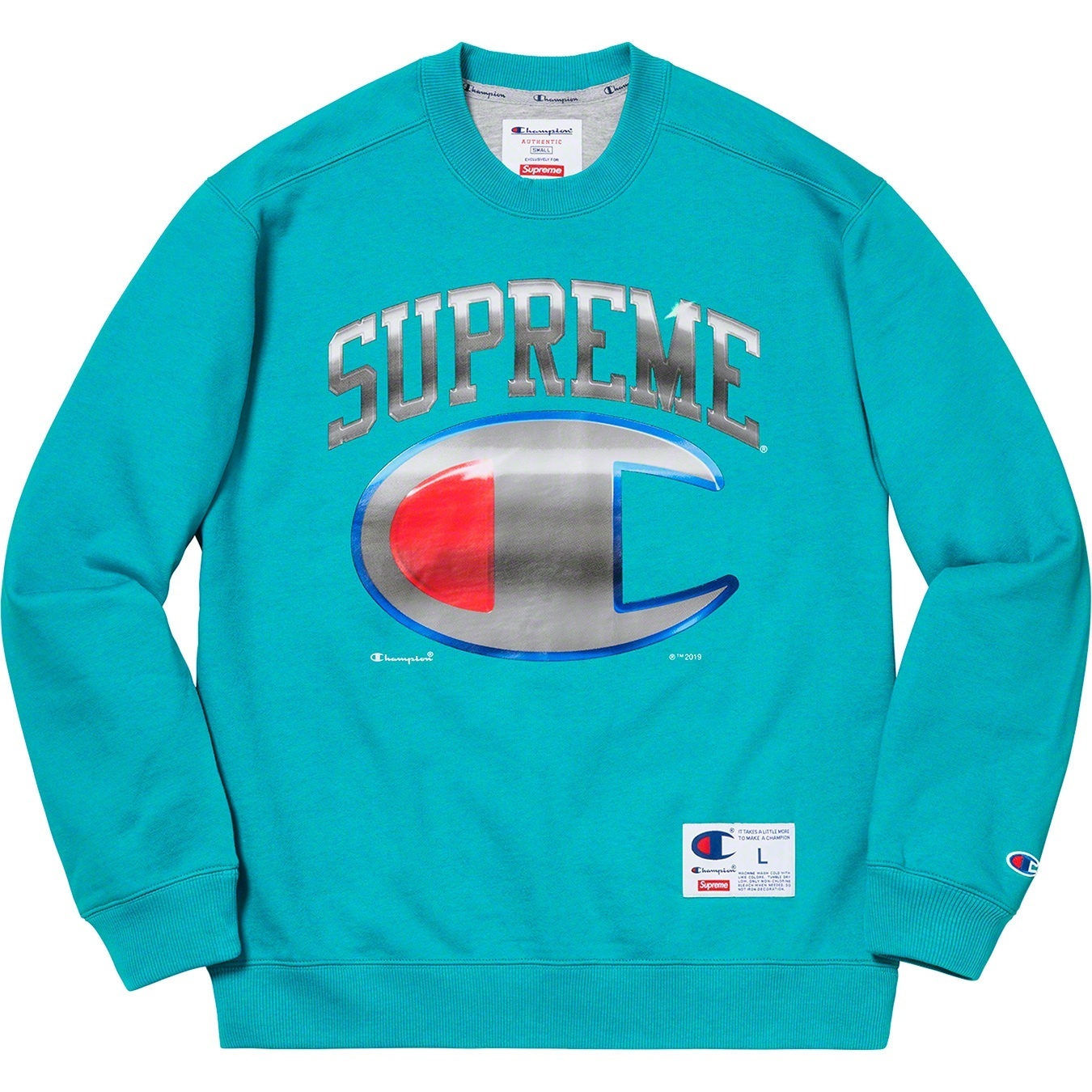 Supreme®/Champion® Chrome Crewneck